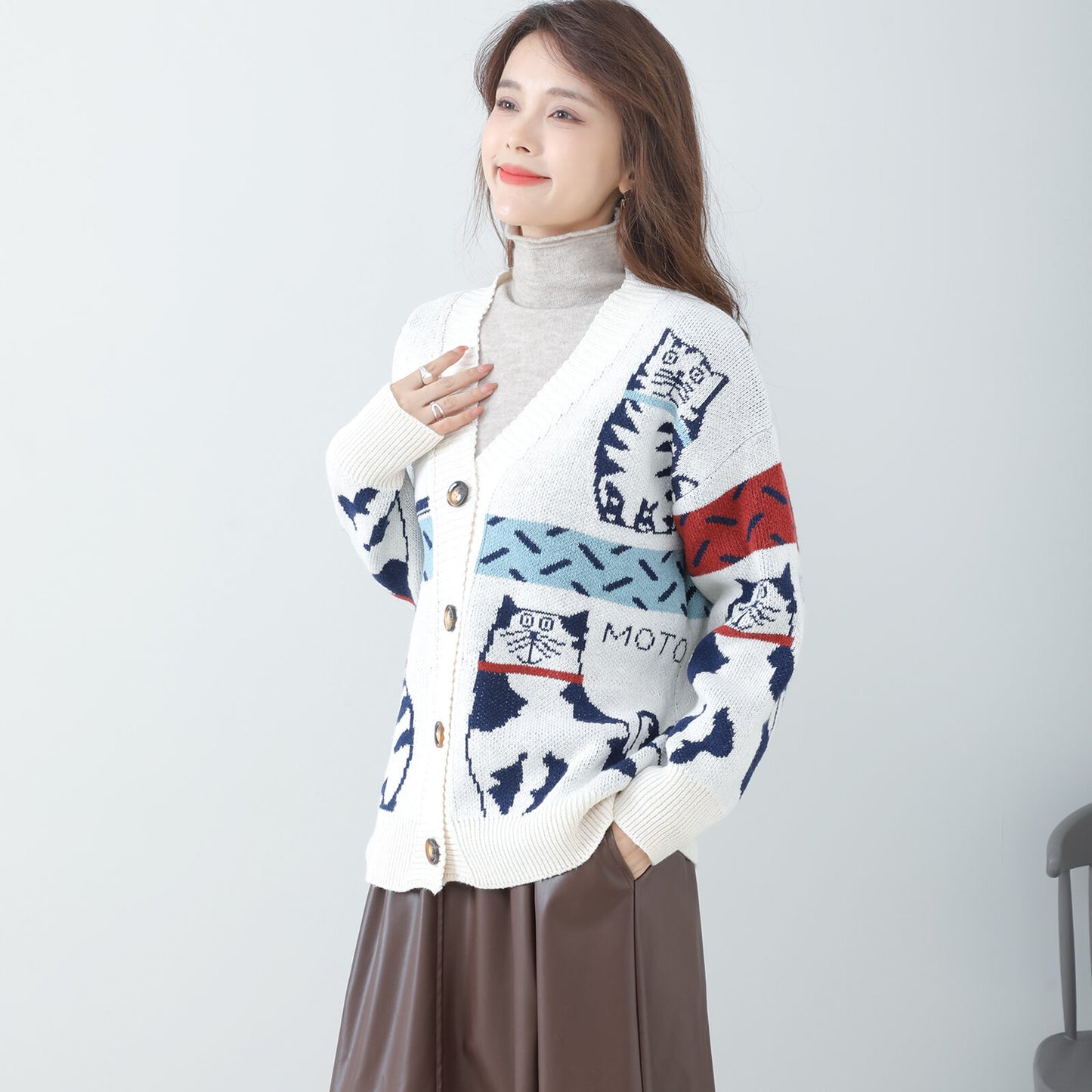 Cardigan (Cat) 開襟衫（貓）