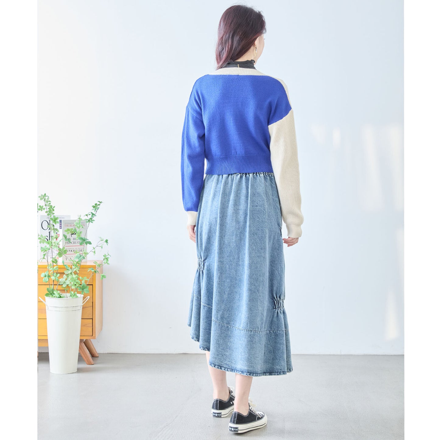 Colour Block Cardigan 開襟衫