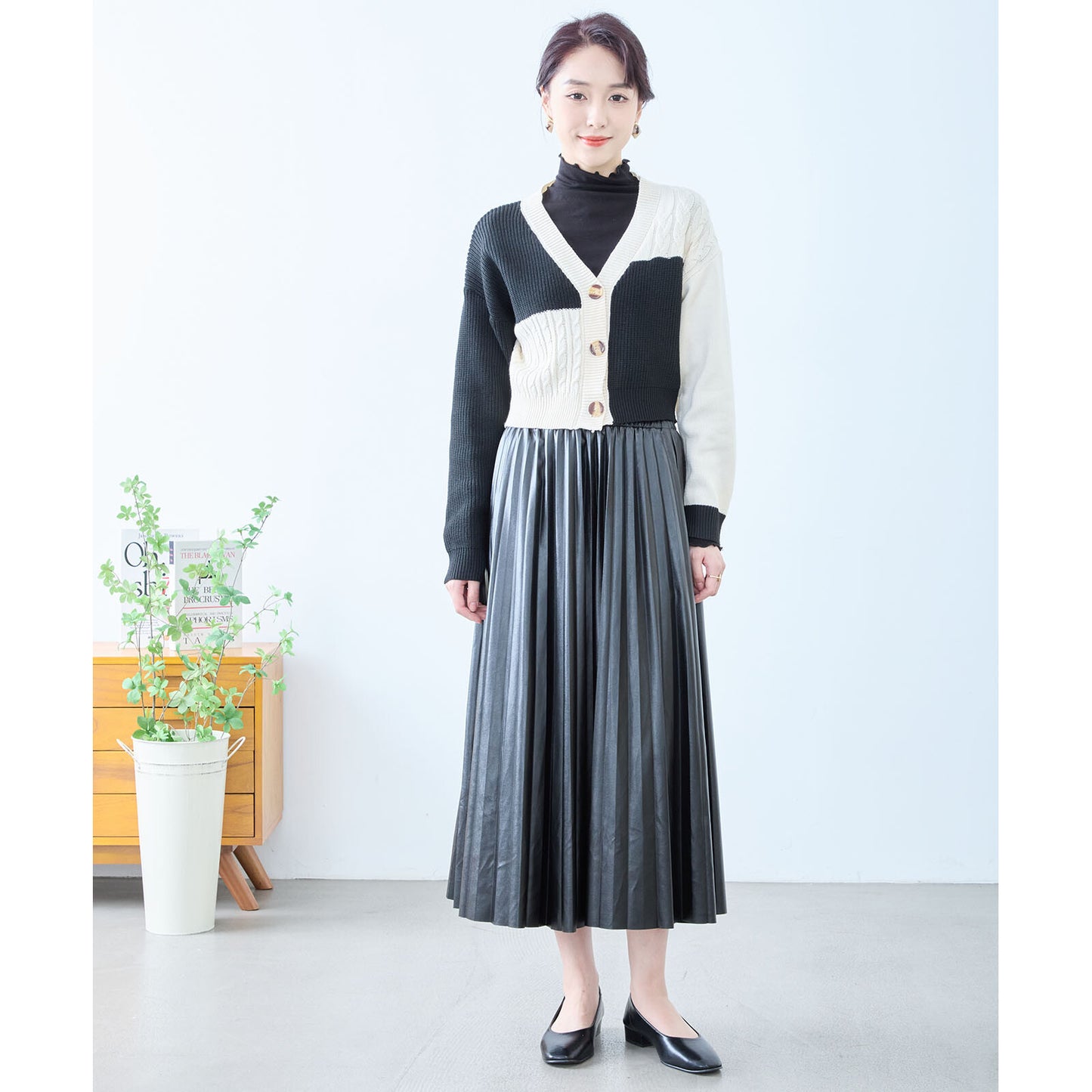 Colour Block Cardigan 開襟衫
