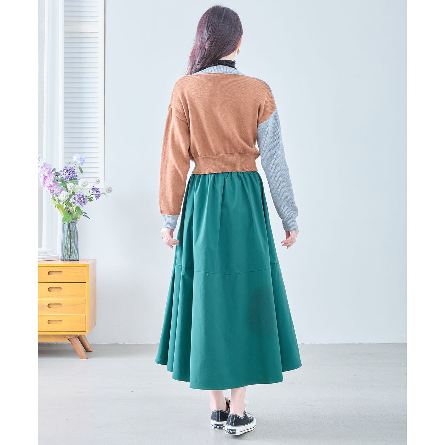 Colour Block Cardigan 開襟衫