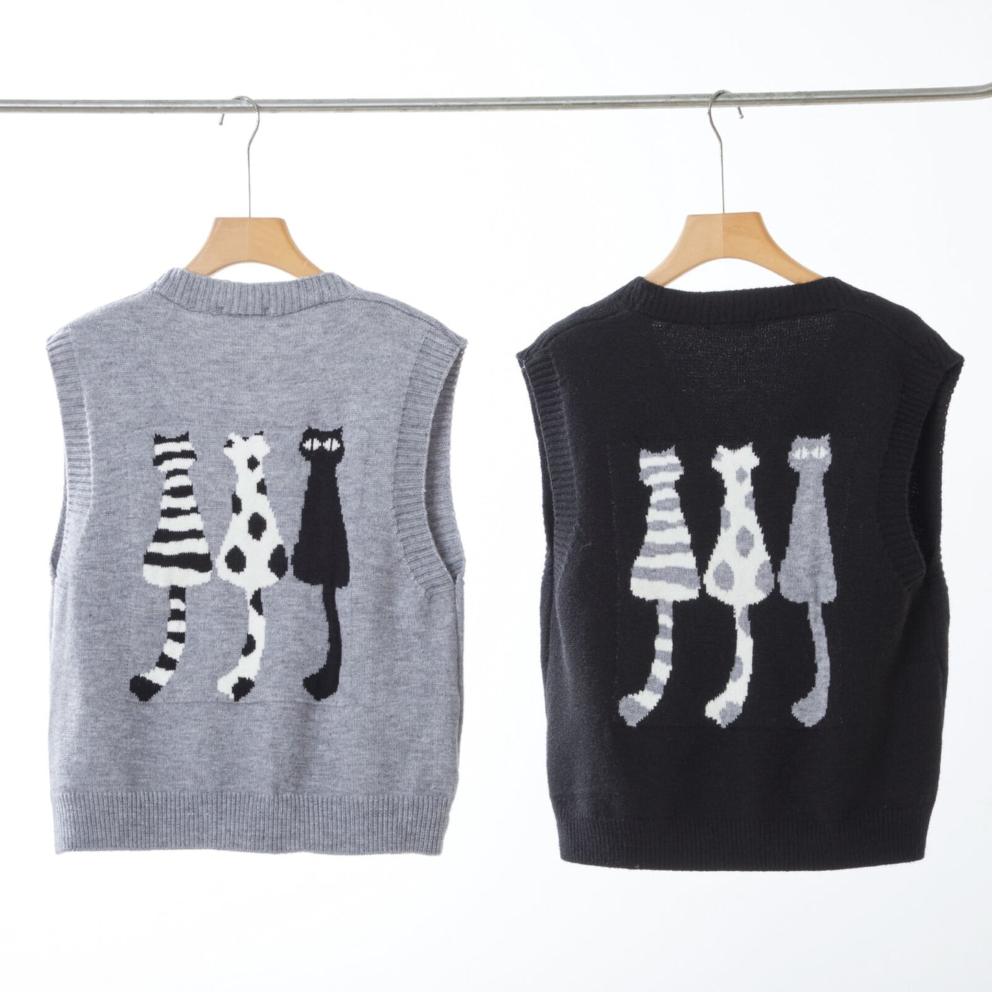 Knit Vest (Cat) 貓貓針織背心
