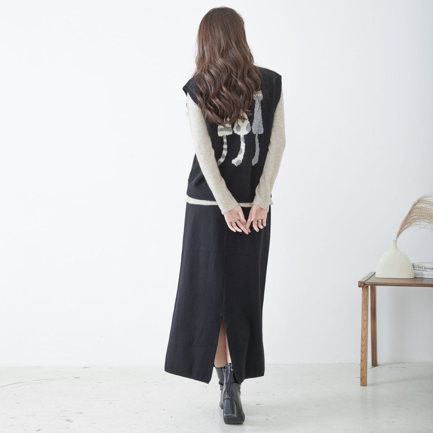 Knit Vest (Cat) 貓貓針織背心