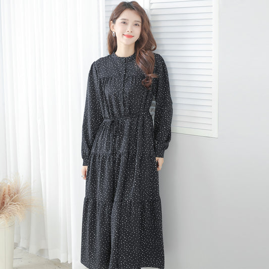 Tiered Polka Dot Dress 分層圓點連身裙