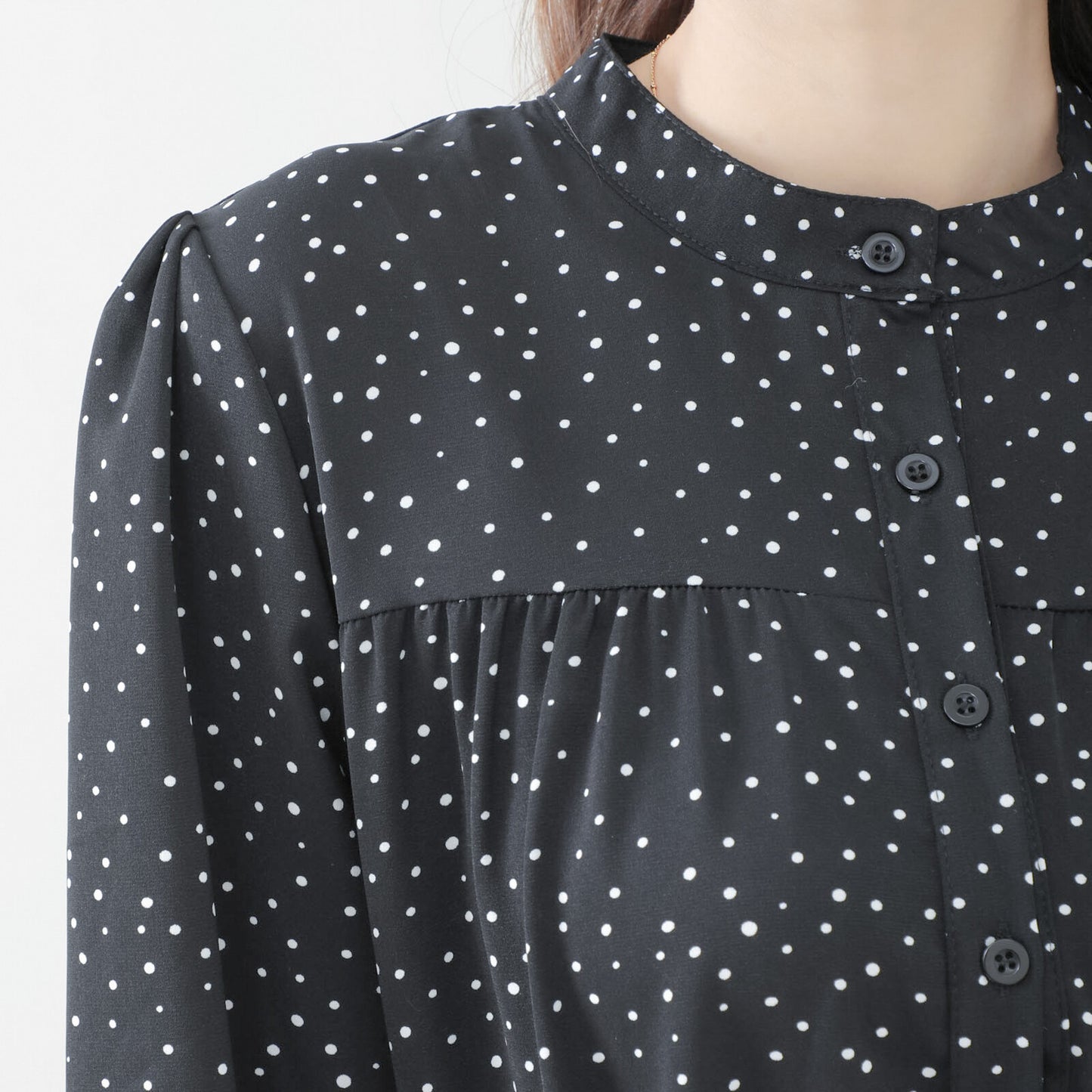 Tiered Polka Dot Dress 分層圓點連身裙