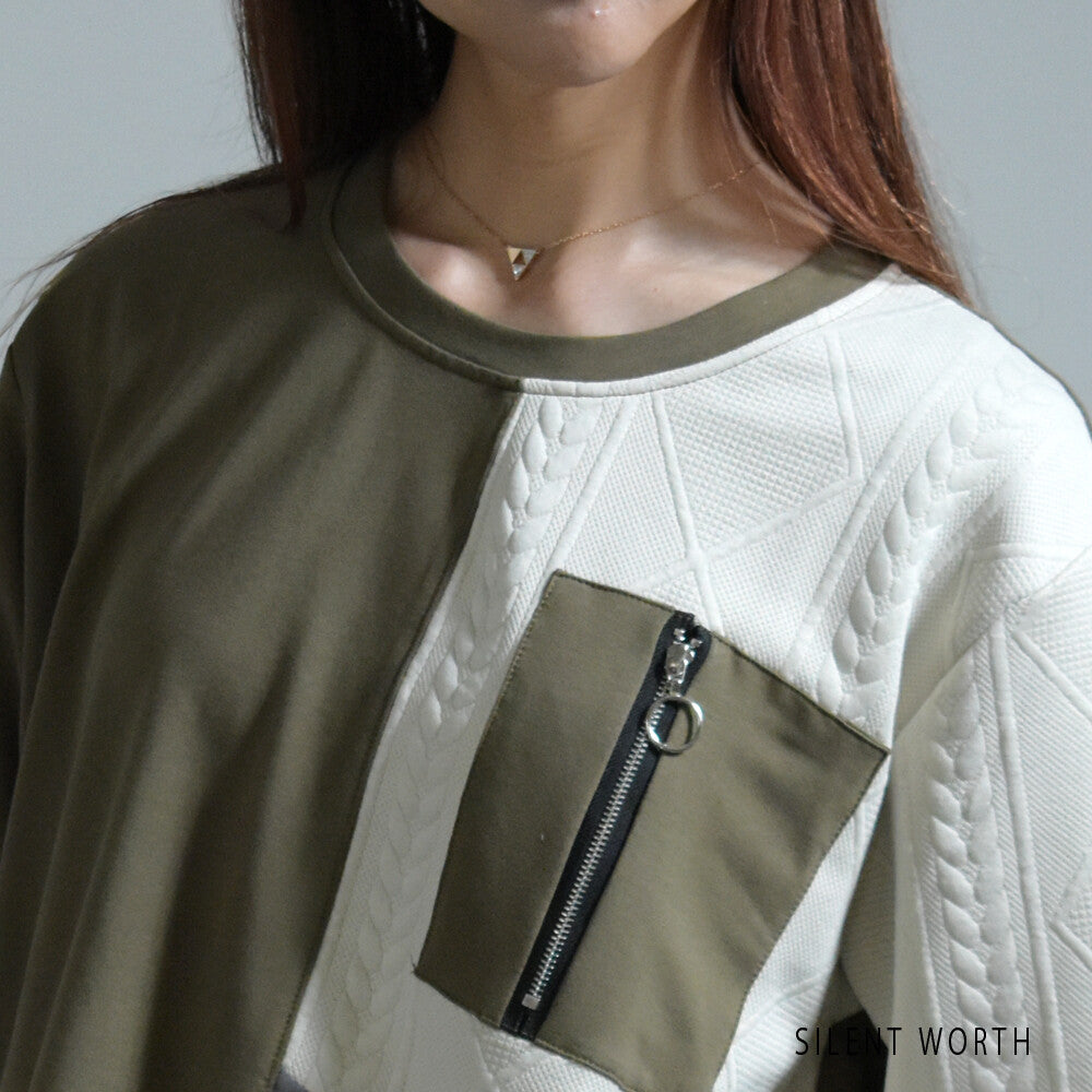 Patchwork Pullover Shirt/Blouse 紐扣襯衫/襯衫拼布套頭衫 (CALA # 1109103 & 1109212)