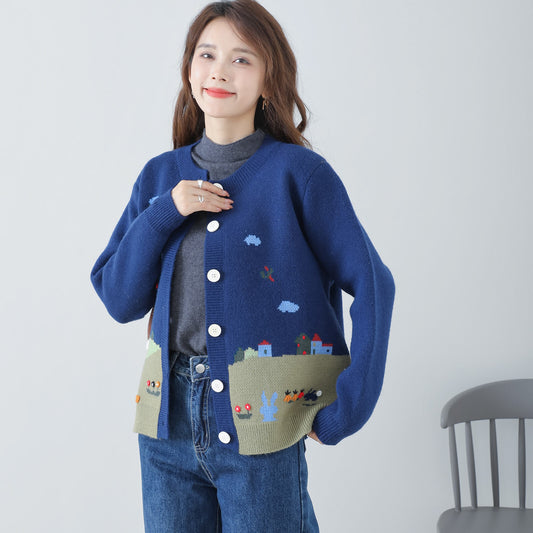 Knit Cardigan 針織開襟衫