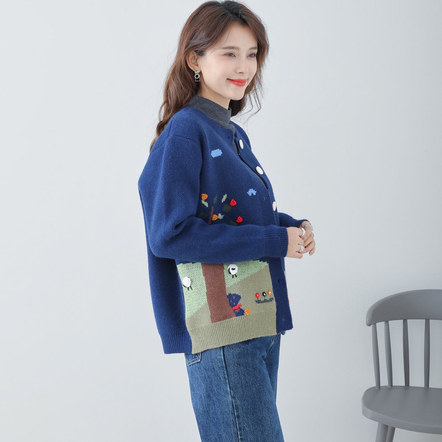 Knit Cardigan 針織開襟衫