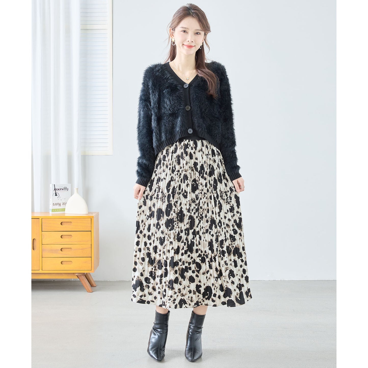 Cardigan (Fluffy) 開襟衫（絨毛）