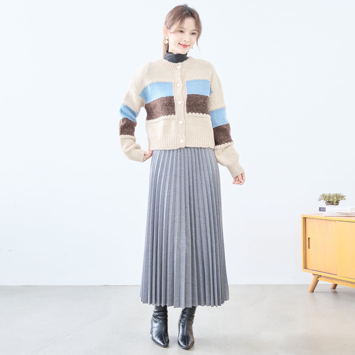 Color Palette Cardigan (Wool) 羊毛開襟衫