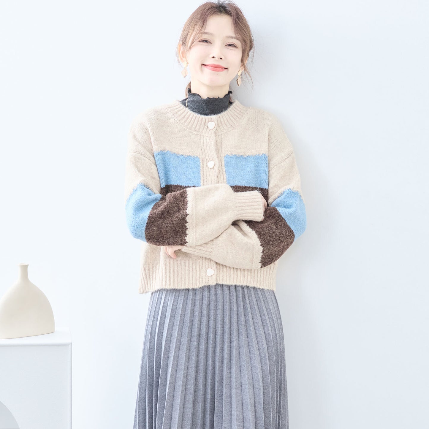 Color Palette Cardigan (Wool) 羊毛開襟衫