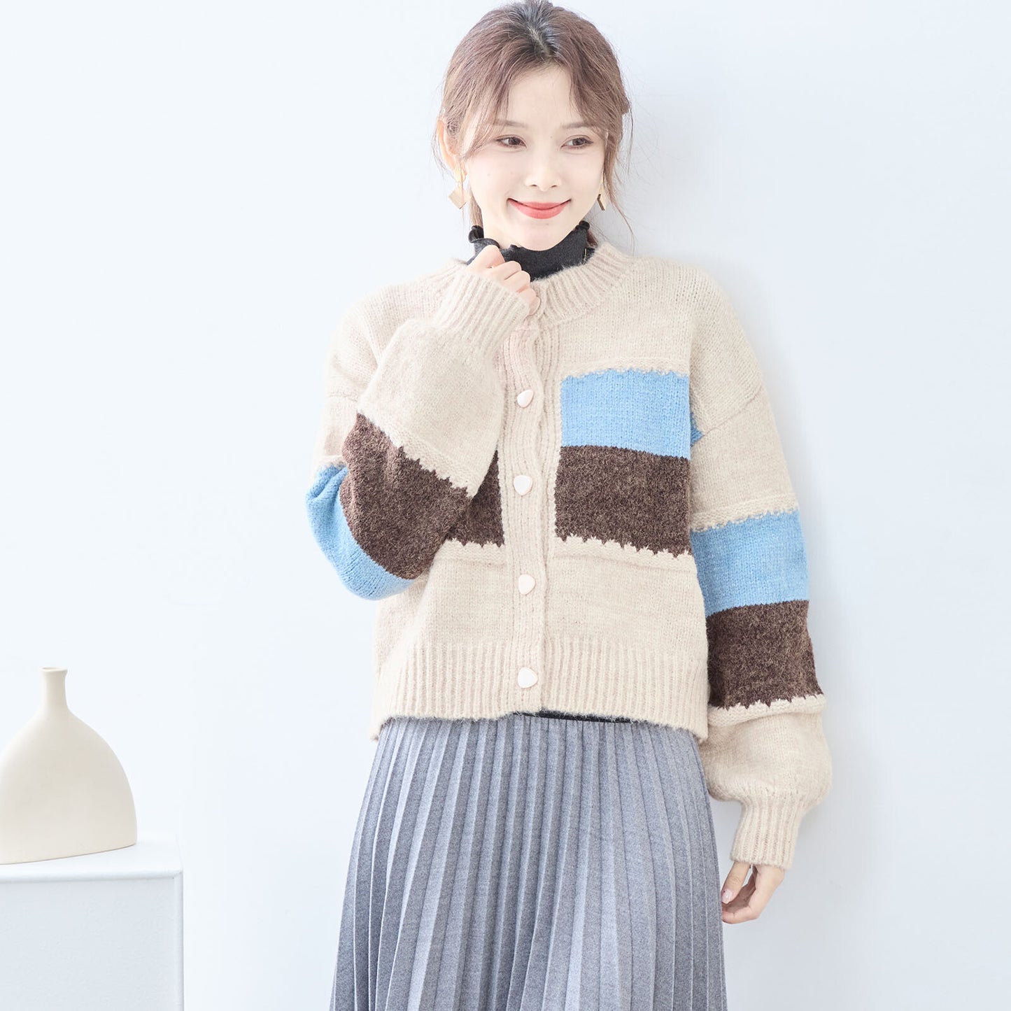 Color Palette Cardigan (Wool) 羊毛開襟衫