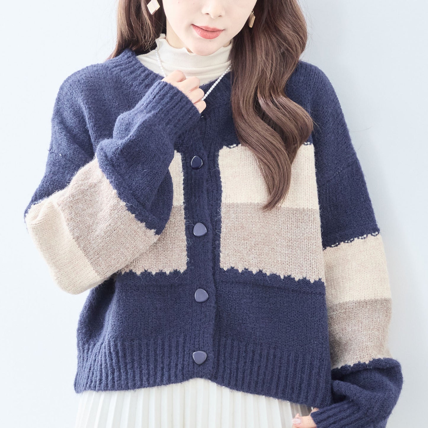 Color Palette Cardigan (Wool) 羊毛開襟衫