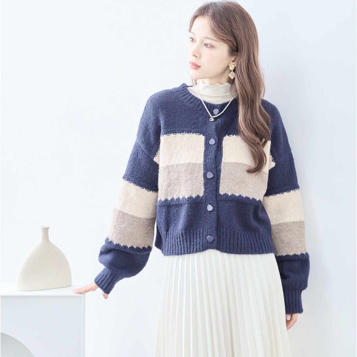 Color Palette Cardigan (Wool) 羊毛開襟衫