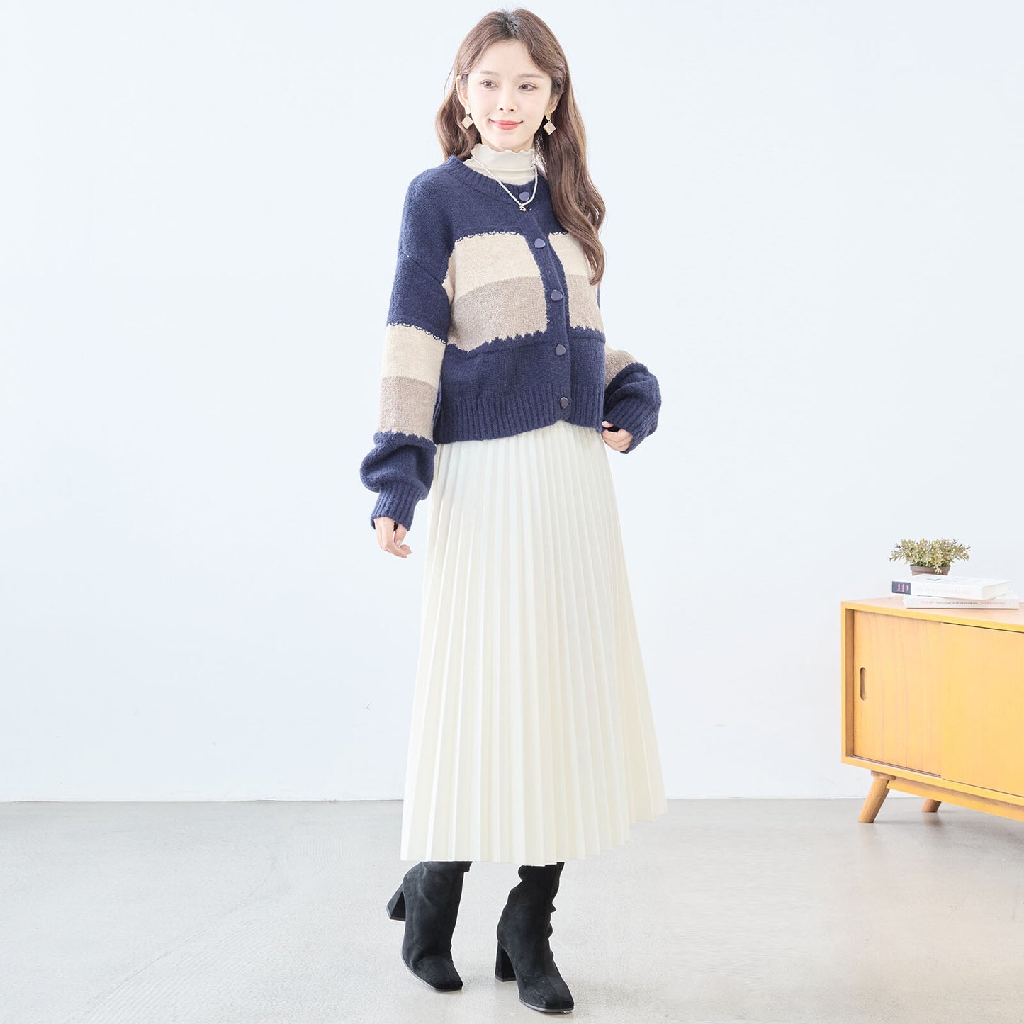 Color Palette Cardigan (Wool) 羊毛開襟衫