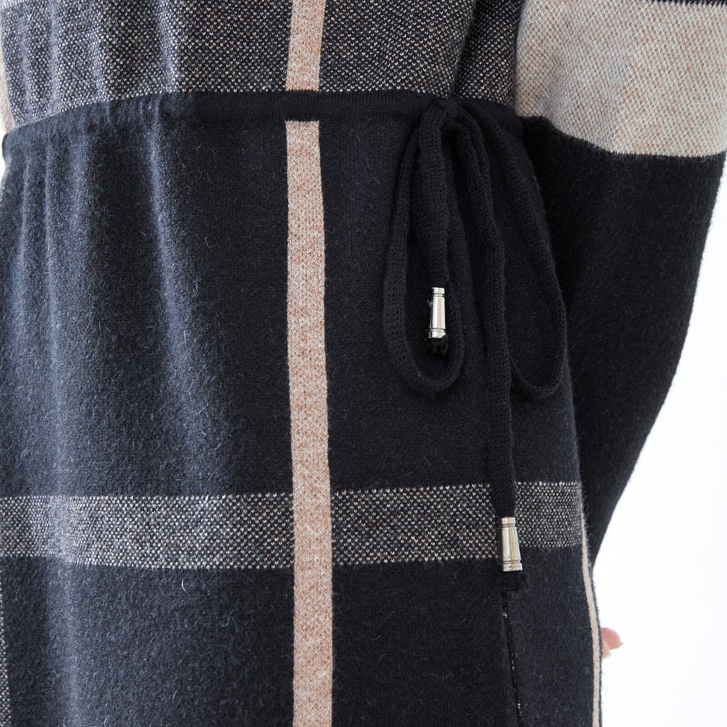 Plaid Knit Dress 格子針織連身裙