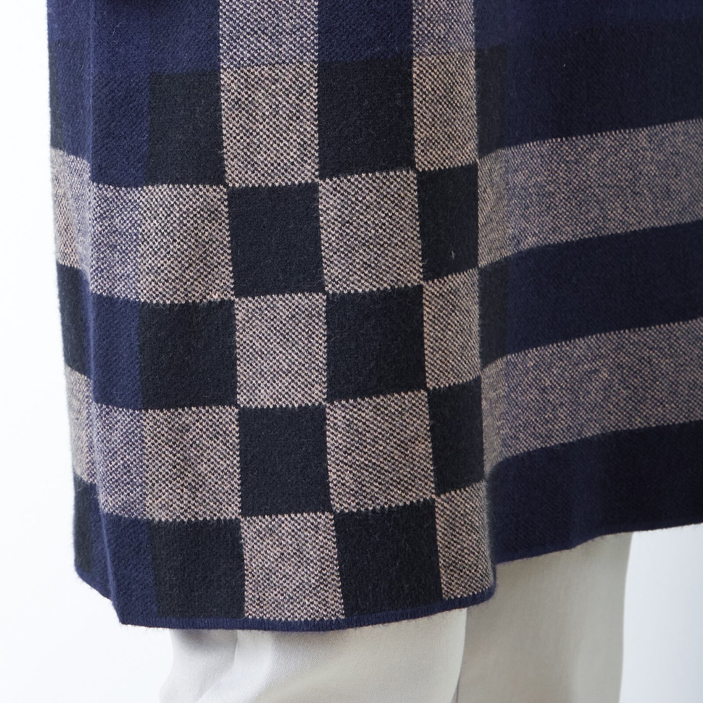 Plaid Knit Dress 格子針織連身裙