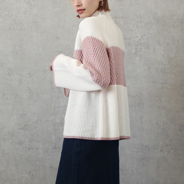 Color Palette Knitted High-Neck Sweater 針織高領毛衣